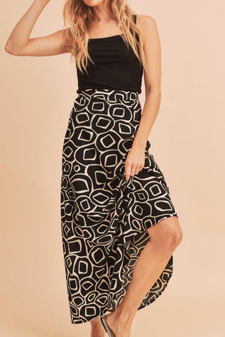 Geo Printed Skirt