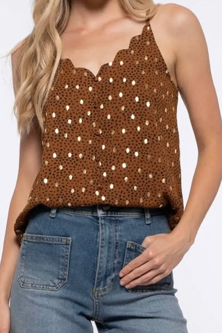 Gold Speckled Cami
